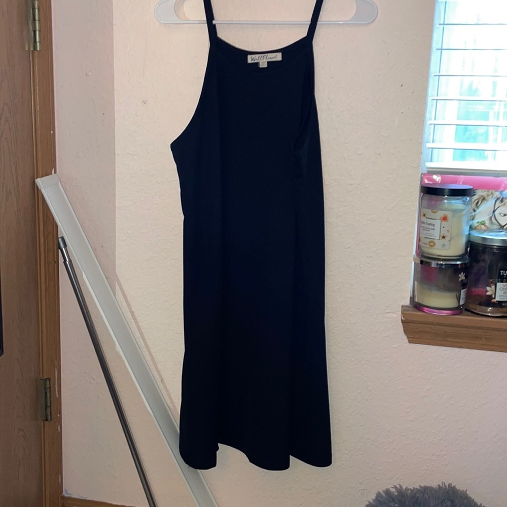 causal black dress, size XL